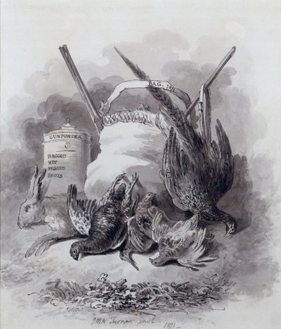 Study for a Game Book, 1811 by Joseph Mallord William Turner